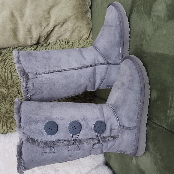 Tall suede boots size 6 - Picture 1 of 5